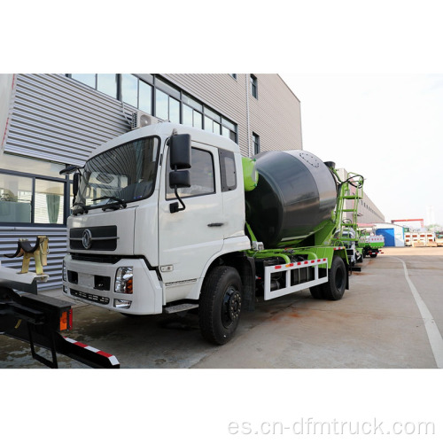 Camión hormigonera de cemento de 6 ruedas Dongfeng 6m3